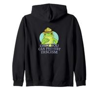 Solo tú Puedes Evitar Fascismo Rana Ilustración Ranas Sudadera con Capucha