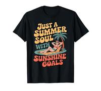 Solo un alma de verano con objetivos Sunshine Camiseta