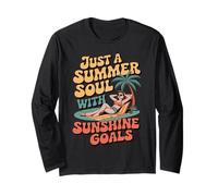 Solo un alma de verano con objetivos Sunshine Manga Larga