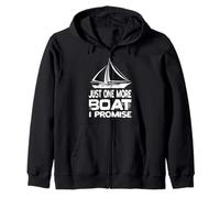 Solo un Barco más Prometo Velero Capitán Marinero Sudadera con Capucha