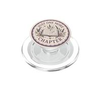 Solo un capítulo más Lectura Cristiana Fe Libro Floral PopSockets PopGrip para MagSafe
