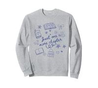 Solo un capítulo más Lindo Amante de los Libros gráficos Doodle Sudadera