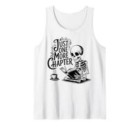 Solo un capítulo más: Skeleton, divertido amante de los libros Camiseta sin Mangas