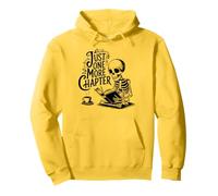 Solo un capítulo más: Skeleton, divertido amante de los libros Sudadera con Capucha