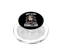 Solo un Chico Que ama a los gorilas PopSockets PopGrip para MagSafe