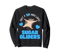 Solo un Chico Que ama a los planeadores de azúcar Cute Boys Sugar Glider Sudadera