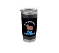 Solo un chico que ama Capybaras lindos chicos Capybara Vaso térmico de acero inoxidable de doble pared