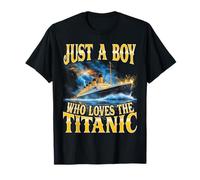 Solo un Chico Que ama el Titanic Bootleg Camiseta