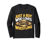Solo un Chico Que ama el Wrestling Wrestler Championship Manga Larga