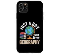 Solo un Chico Que ama la geografía Estudios sociales Carcasa para iPhone 11 Pro MAX