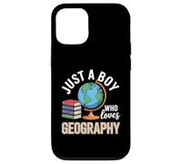 Solo un Chico Que ama la geografía Estudios sociales Carcasa para iPhone 12/12 Pro