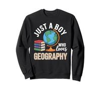 Solo un Chico Que ama la geografía Estudios sociales Sudadera