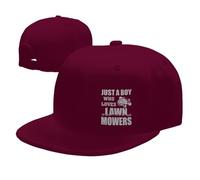 Solo Un Chico Que Ama Las Cortadoras De Césped Mujeres Hombres Protección Solar Gorras Clásica Gorras Deportiva Vintage Sombrero Snapback para Camionero Golf Caza