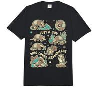 Solo un Chico Que ama los Armadillos Divertido Amante de los Animales del Desierto Comfort Colors Adult Heavyweight T-Shirt