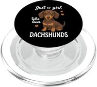 Solo un Chico Que ama los Dachsgunds PopSockets PopGrip para MagSafe