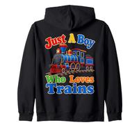Solo un Chico Que ama los Entrena a los niños Sudadera con Capucha