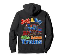 Solo un Chico Que ama los Entrena a los niños Sudadera con Capucha