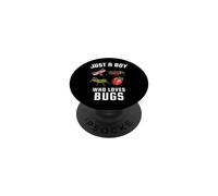Solo un Chico Que ama los Insectos PopSockets PopGrip Adhesivo