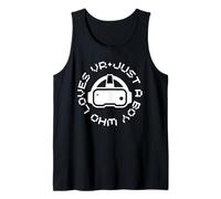 Solo un chico que ama VR divertido jugador atleta de realidad virtual Camiseta sin Mangas