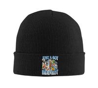 Solo un Chico Que aman, Gorro de Gorro de Punto Meme, Hombres, Mujeres, Unisex calidos de Invierno, Gorros, Gorros