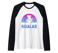 Solo un Chico Que Realmente ama a los Koalas Camiseta Manga Raglan