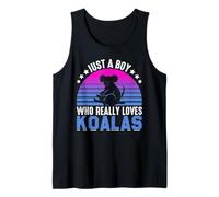 Solo un Chico Que Realmente ama a los Koalas Camiseta sin Mangas