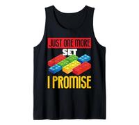 Solo un Conjunto más, Prometo Building Block Master Builder Camiseta sin Mangas