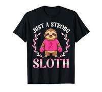 Solo un Fuerte Perezoso de Boxeo Que Lucha contra el cáncer de Mama Camiseta