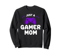 Solo Un Gamer Mamá Videojuegos Juegos Mamá Madre Diciendo Sudadera