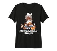 Solo un Gato más, lo Prometo, Amante de los Gatos, Hombre, niño, Gato, papá Camiseta Premium