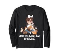 Solo un Gato más, lo Prometo, Amante de los Gatos, Hombre, niño, Gato, papá Manga Larga