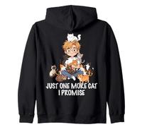 Solo un Gato más, lo Prometo, Amante de los Gatos, Hombre, niño, Gato, papá Sudadera con Capucha