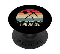 Solo un geólogo prospección de Rocas más Humor PopSockets PopGrip Adhesivo