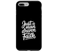 Solo un Hombre impulsado por la fe y Dios Carcasa para iPhone 7 Plus/8 Plus