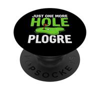 Solo un hoyo más para golfistas, Divertido Campo de Golf para Amantes del Golf PopSockets PopGrip Adhesivo