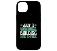 Solo un Jefe de Cera construyendo su Esteticista Imperio depilación Carcasa para iPhone 14 Plus