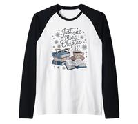 Solo un Libro de capítulos más Love Cozy Bookworm Reading Camiseta Manga Raglan