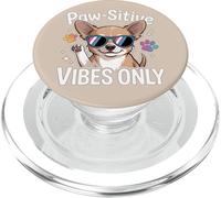 Solo un lindo chihuahua amante de los perros Pawsitive Vibes PopSockets PopGrip para MagSafe