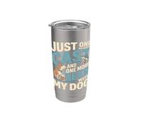 Solo un molde más y una cerveza más con mi perro Vaso térmico de acero inoxidable de doble pared