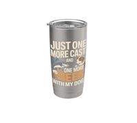Solo un molde más y una cerveza más con mi perro Vaso térmico de acero inoxidable de doble pared