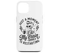 Solo un Momento mi Cerebro está reiniciando Esqueleto Carcasa para iPhone 13