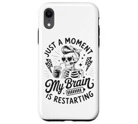 Solo un Momento mi Cerebro está reiniciando Esqueleto Carcasa para iPhone XR