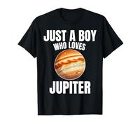 Solo un niño Que ama a Júpiter Astronomía Sistema Solar Planeta Camiseta