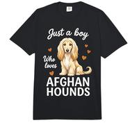Solo un niño Que ama a los sabuesos afganos Comfort Colors Adult Heavyweight T-Shirt