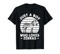Solo un niño que ama las cebras Camiseta