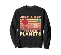 Solo un niño que ama los planetas Sistema Estelar Solar Ciencia Espacio Sudadera