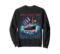 Solo un niño Que ama RMS Titanic, Remembrance Titanic, Boys Sudadera