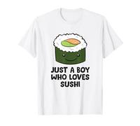 Sólo un niño que ama Sushi Sushi Japonés Sushi Boy Camiseta