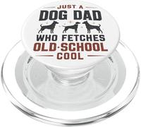 Solo un Padre de Perro Que Busca a un Amante Retro de los 80 de la Vieja Escuela PopSockets PopGrip para MagSafe