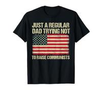 Solo un padre normal tratando de no criar comunistas Camiseta